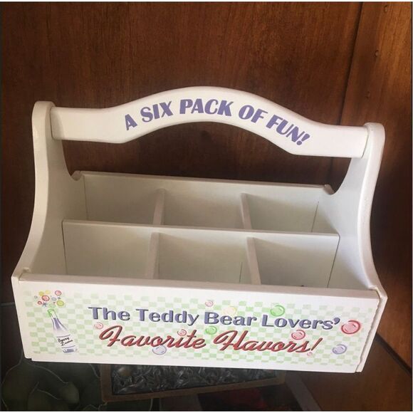 Wooden Mini Soda Crate - Picture 2 of 2